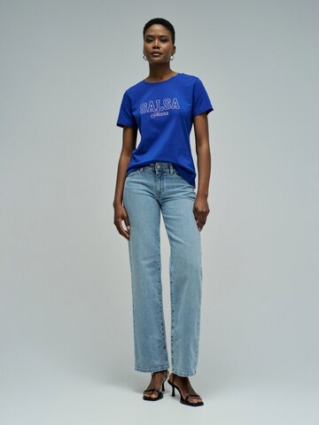 Salsa Jeans T-shirts in Blau