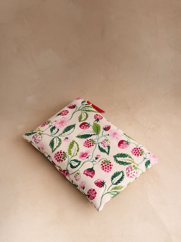 Cath Kidston - Bolsa de fin de semana 'Raspberry' en beige