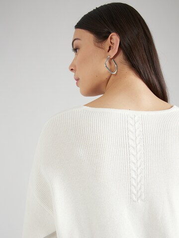 Pull-over COMMA en blanc