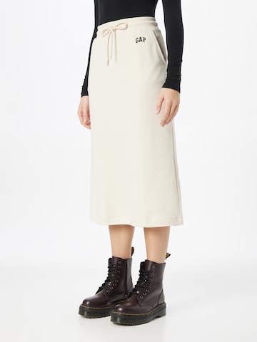 GAP Skirt 'JAPAN' in Beige: front