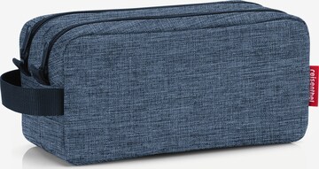 REISENTHEL Toiletry Bag in Blue: front