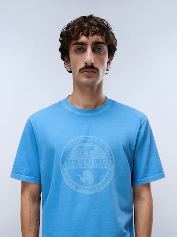 NAPAPIJRI Shirt 'S-Bollo' in Blue