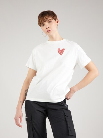 Maloja Performance Shirt 'Triglav' in White: front