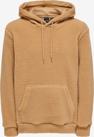 Only & Sons Sweatshirt 'REMY' i brun: forside