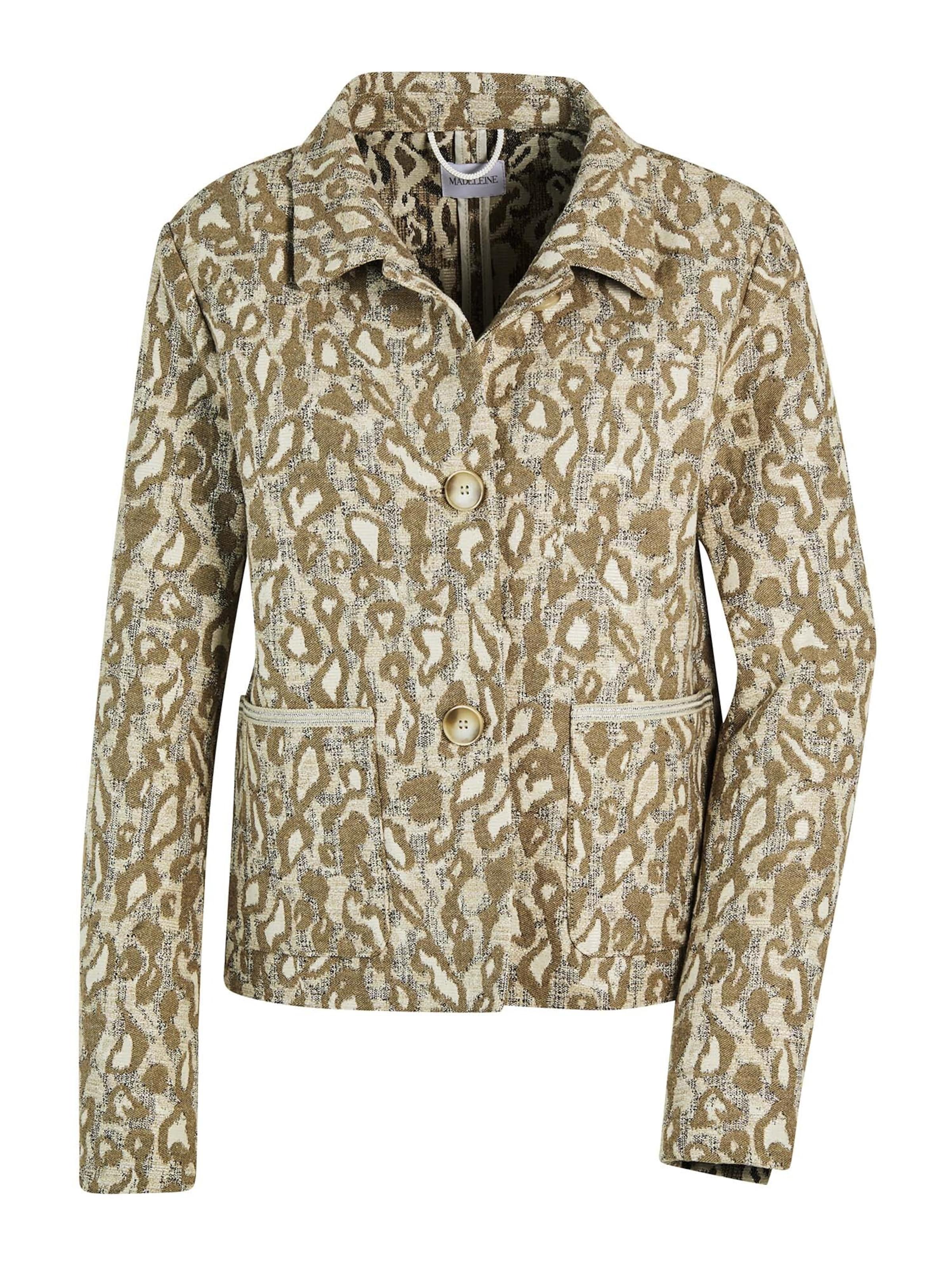 MADELEINE Blazer in Beige: Vorderseite