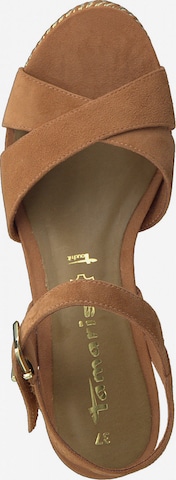 TAMARIS Strap Sandals in Yellow