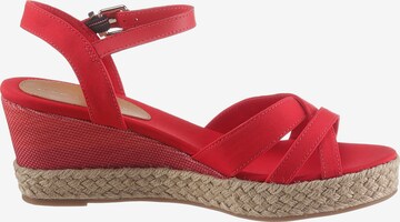 TOMMY HILFIGER Sandals in Red
