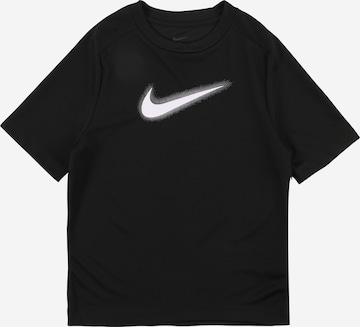 T-Shirt fonctionnel NIKE en noir : devant