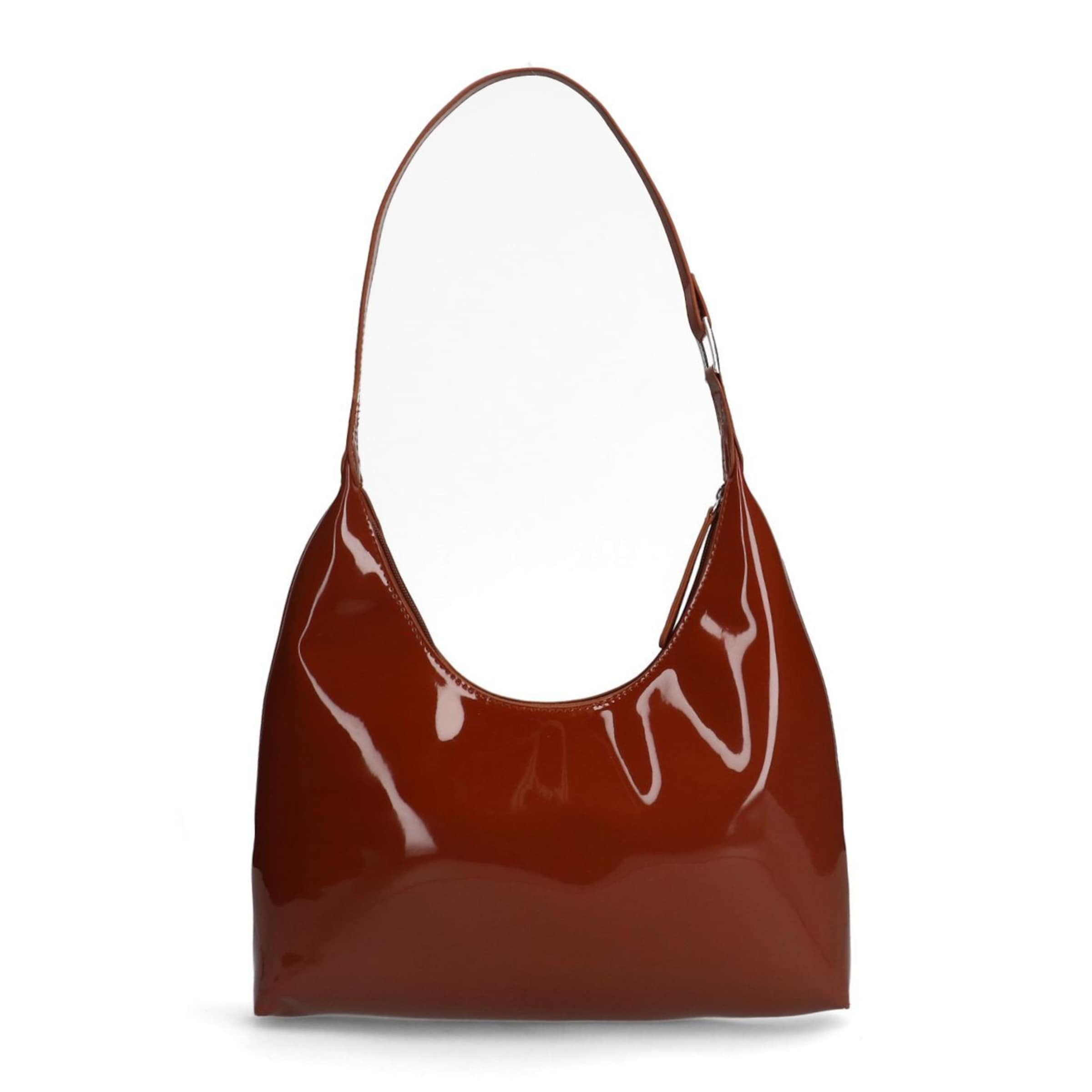 MANFIELD Schultertasche in cognac, Produktansicht