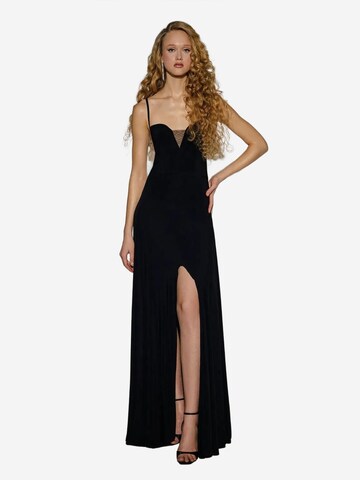 Hiccup - Vestido de festa em preto: frente