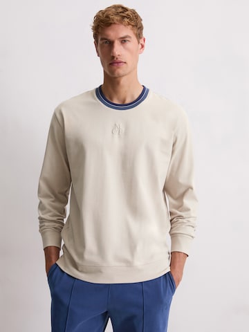 Marc O'Polo - Camiseta ' Heavy Jersey ' en beige: frente