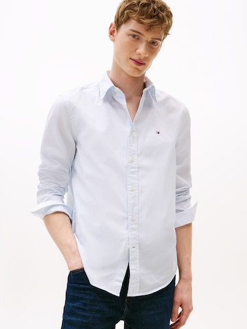 TOMMY HILFIGER Regularny krój Koszula 'FLEX' w kolorze biały: przód