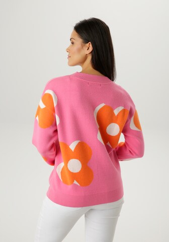 Aniston SELECTED Sweater in Pink