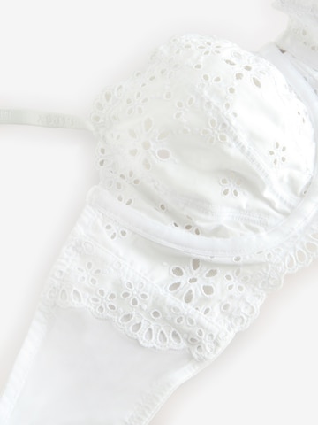 Lipsy - Balconet Sujetador en blanco