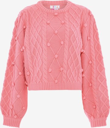 IZIA Sweater in Pink: front