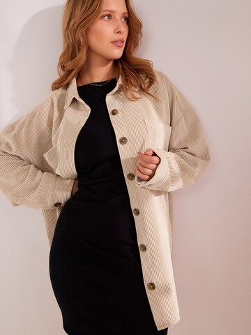 Next - Casaco meia-estação em bege: frente