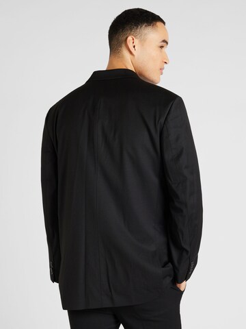 Coupe regular Veste de costume TOPMAN en noir