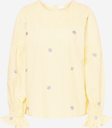 NÜMPH Blouse 'NUDANA' in Yellow: front