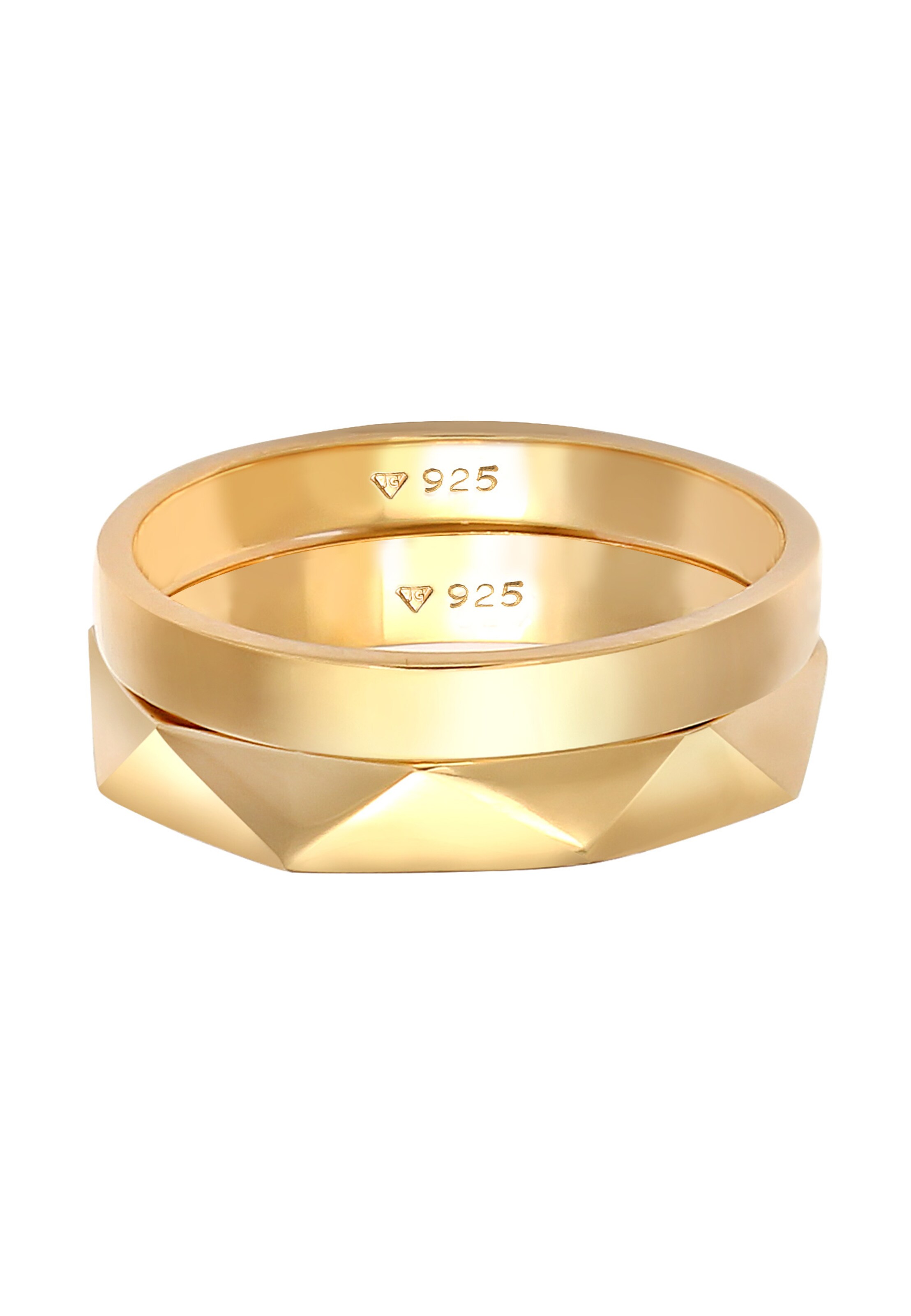 ELLI Ring 'Geo' in Goud