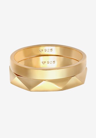 ELLI Ring 'Geo' in Goud