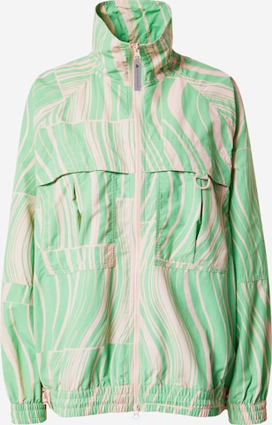 ADIDAS BY STELLA MCCARTNEY Športna jakna | zelena barva: sprednja stran