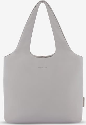 Kapten & Son Shopper 'Skara Cloud' in Grau: Vorderseite