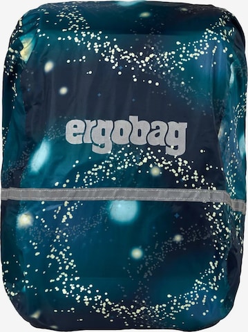 ergobag Backpack 'Regenschutz Regenschutz für Schulranzen' in Blue: front