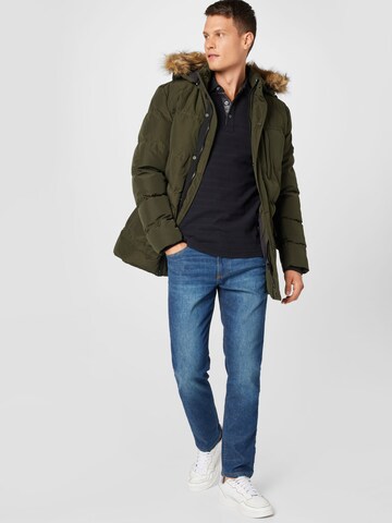 Veste d’hiver INDICODE JEANS en vert