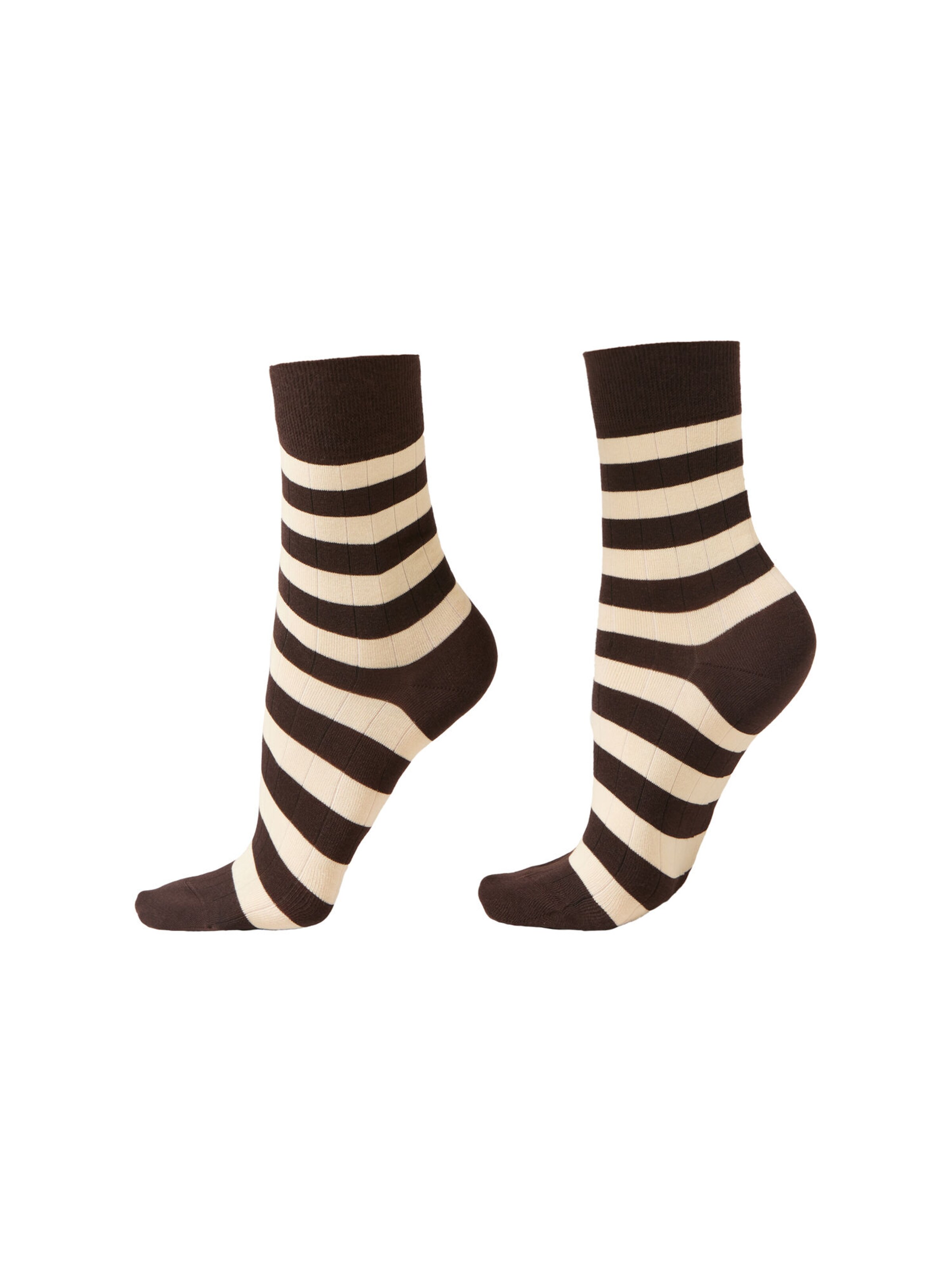 CALZEDONIA Socks in Brown: front