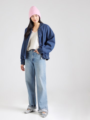 Zwillingsherz Sweatshirt 'Positive Mind' in Beige