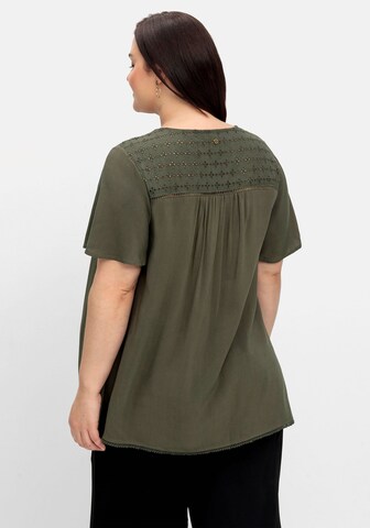 SHEEGO Blouse in Green