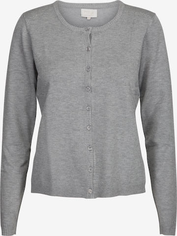 Cardigan 'New Laura' minus en gris : devant