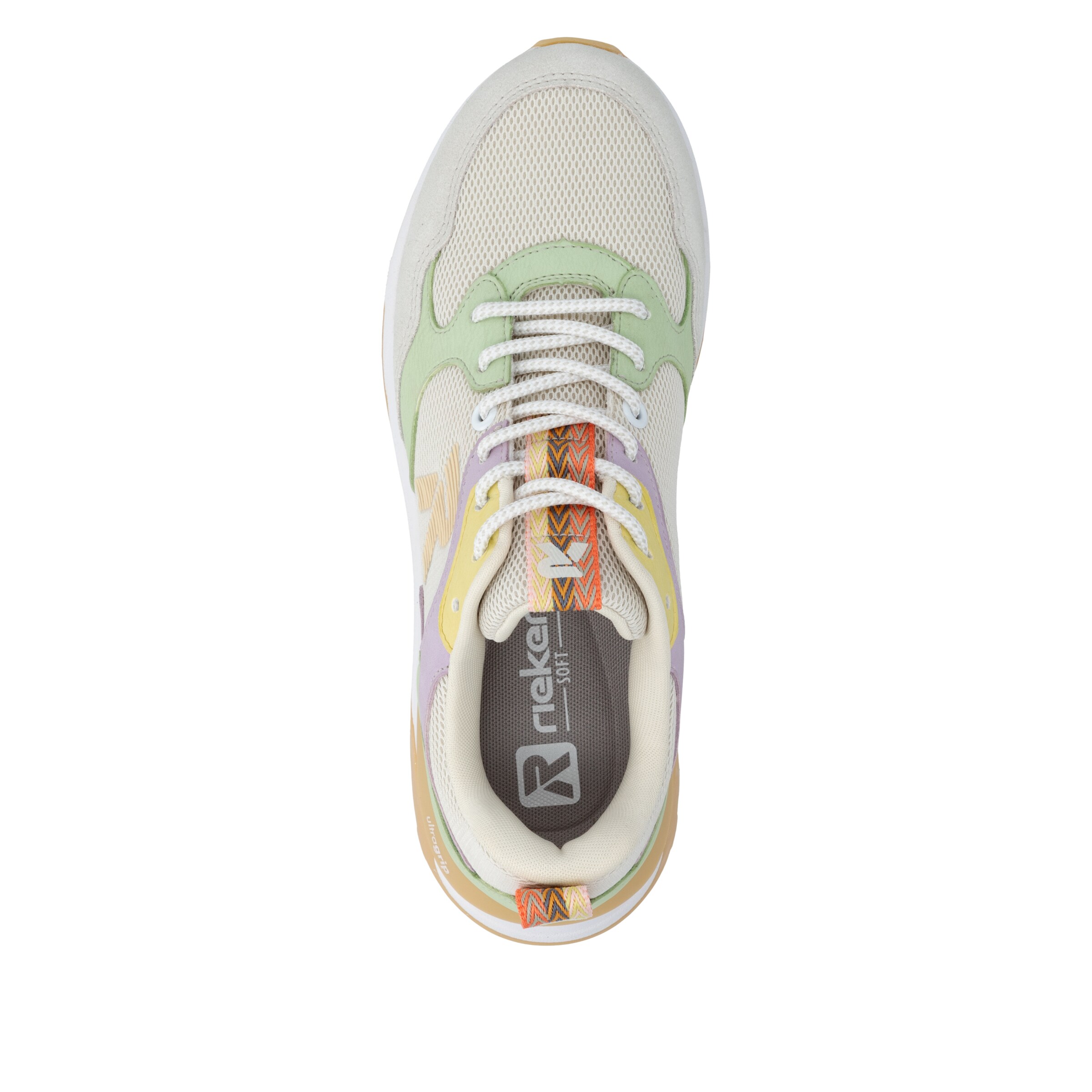 Rieker Sneakers laag in Beige