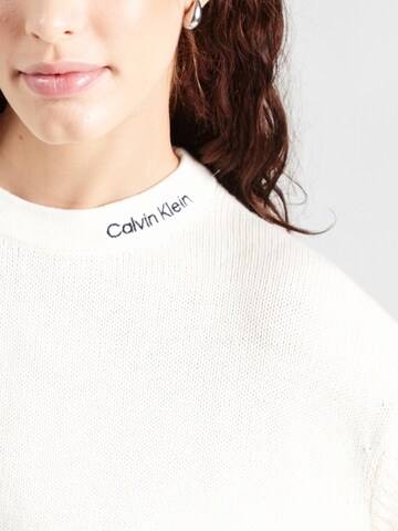 Calvin Klein Jeans Trui in Wit