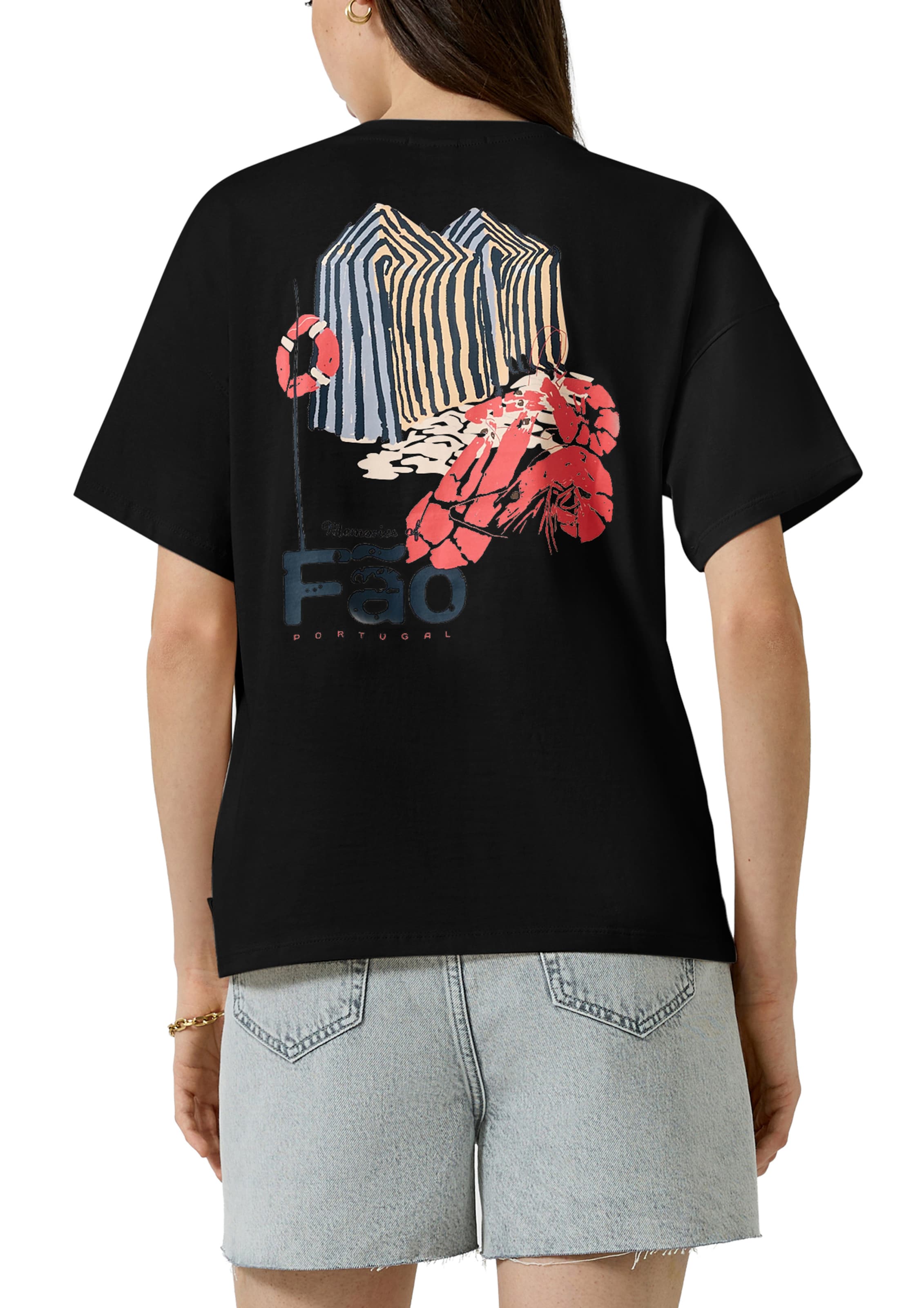 T-shirt QS en noir