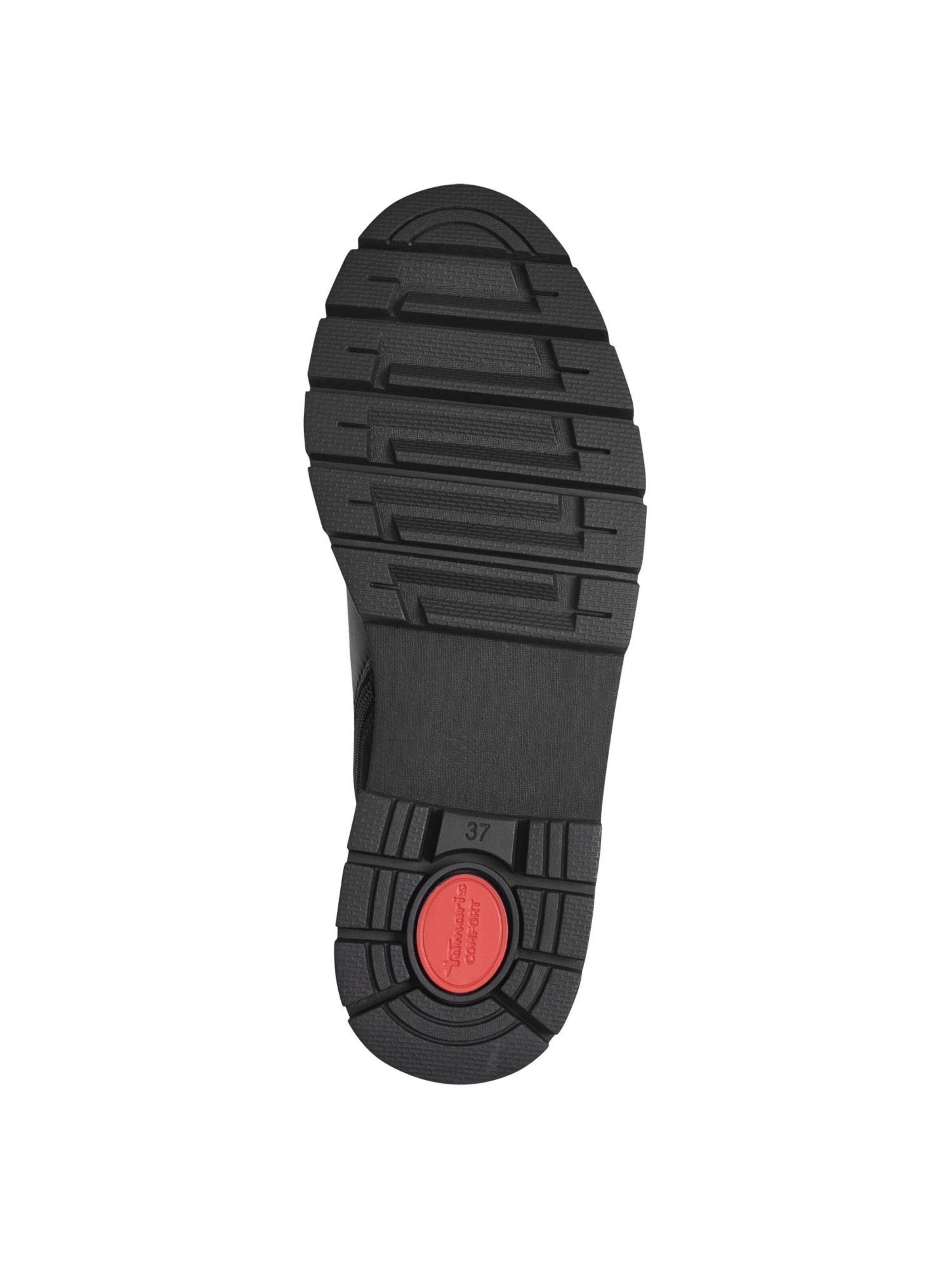 Bottines à lacets Tamaris en noir