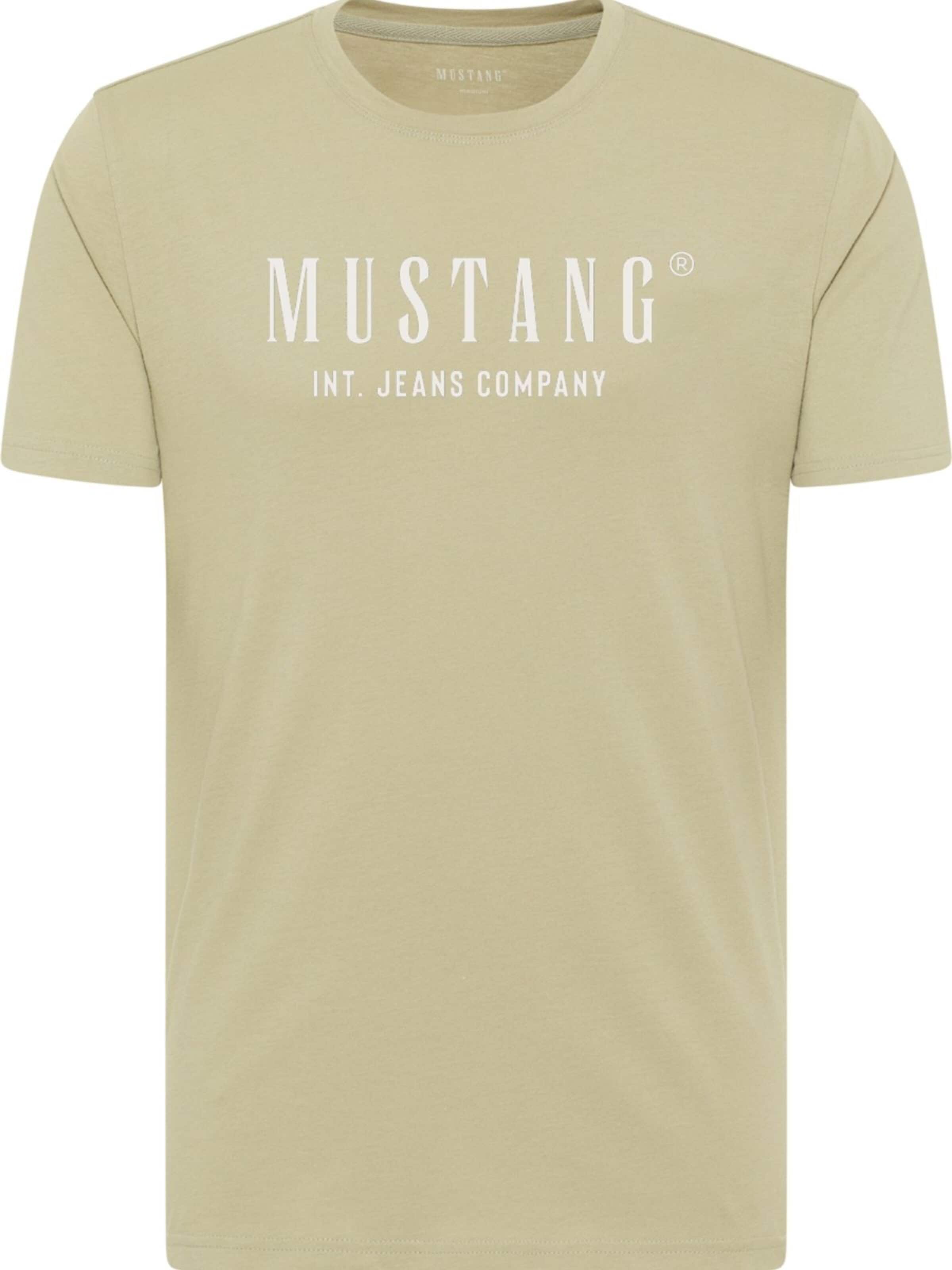 MUSTANG Shirt 'Alex'‌‌‌‌‌‌‌‌‌ in Grün: Vorderseite