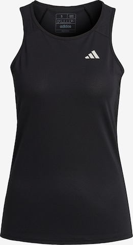 ADIDAS PERFORMANCE Sports Top 'Own The Run ' in Black: front