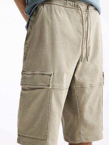Pull&Bear Regular Cargobroek in Beige