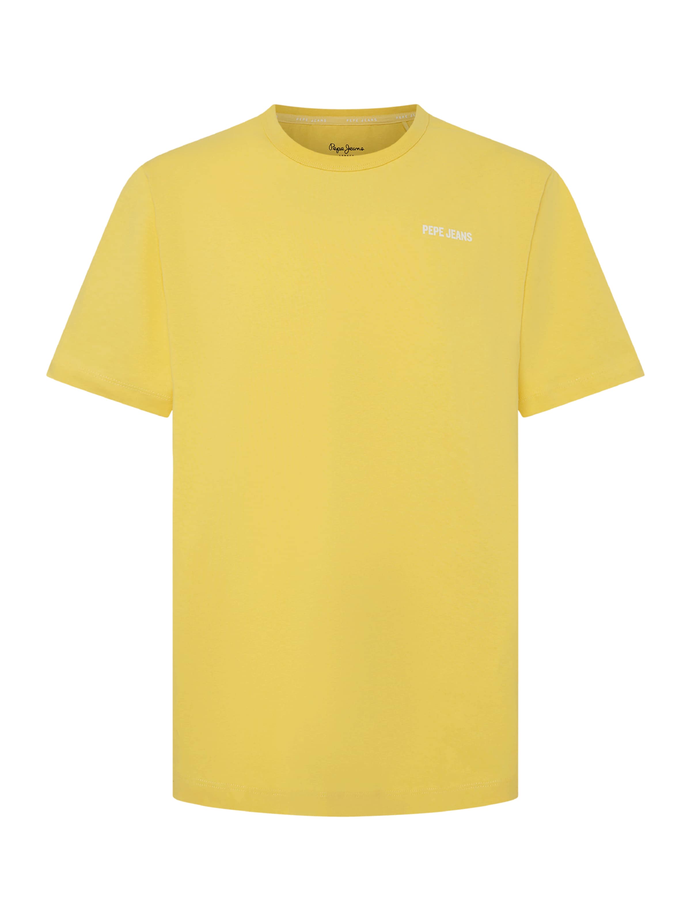 Pepe Jeans Shirt 'Aaron' in Geel: voorkant