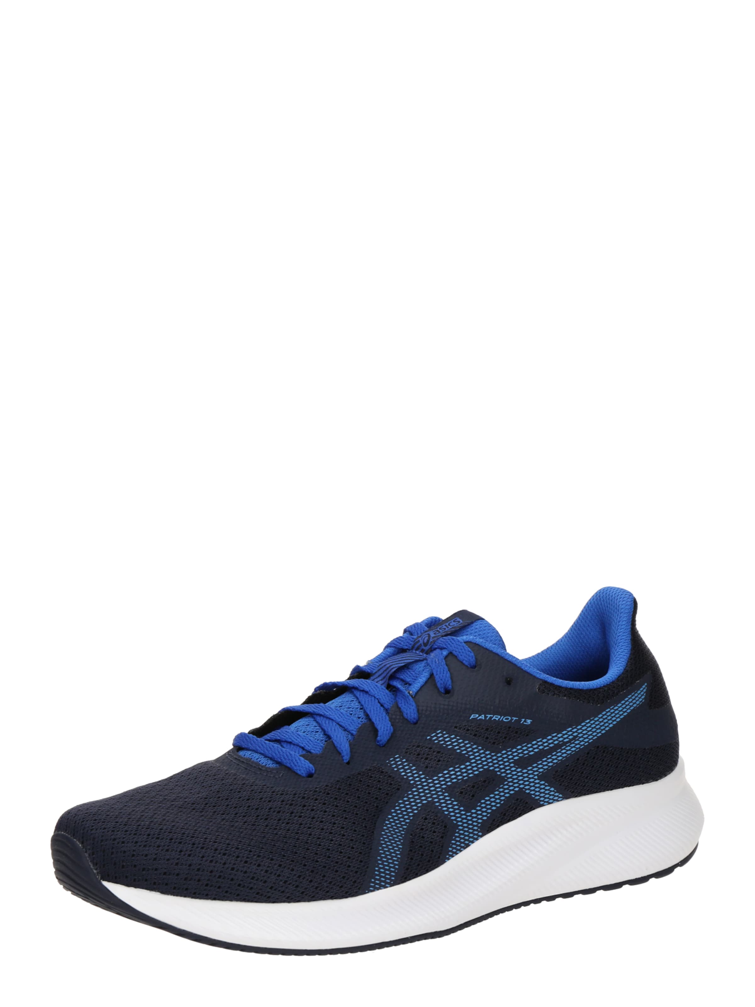 Chaussure de course 'PATRIOT 13' ASICS en bleu : devant