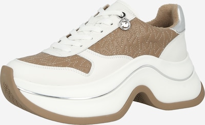 Sportbačiai be auliuko 'ARLA' iš MICHAEL Michael Kors, spalva – tamsiai ruda / sidabrinė / balta, Prekių apžvalga