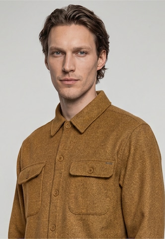 INDICODE JEANS - Regular Fit Camisa em bege
