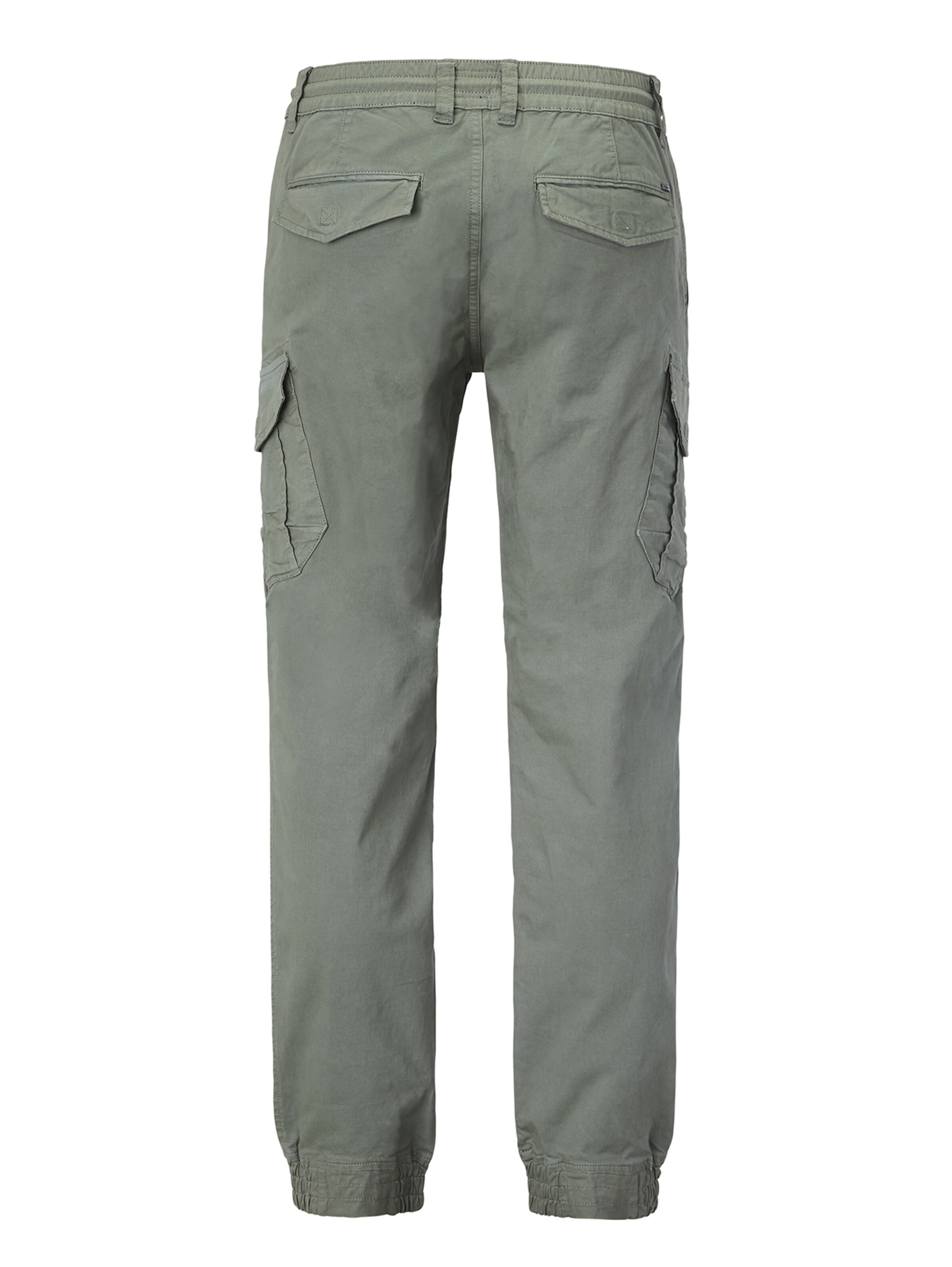 PADDOCKS Tapered Cargohose in Grün