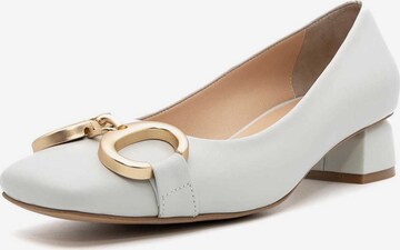 MELLUSO Classic Flats in White