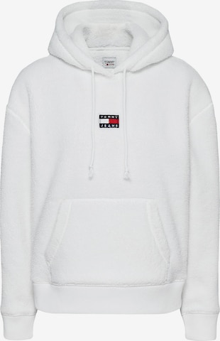 Tommy Jeans Sweatshirt in White: front