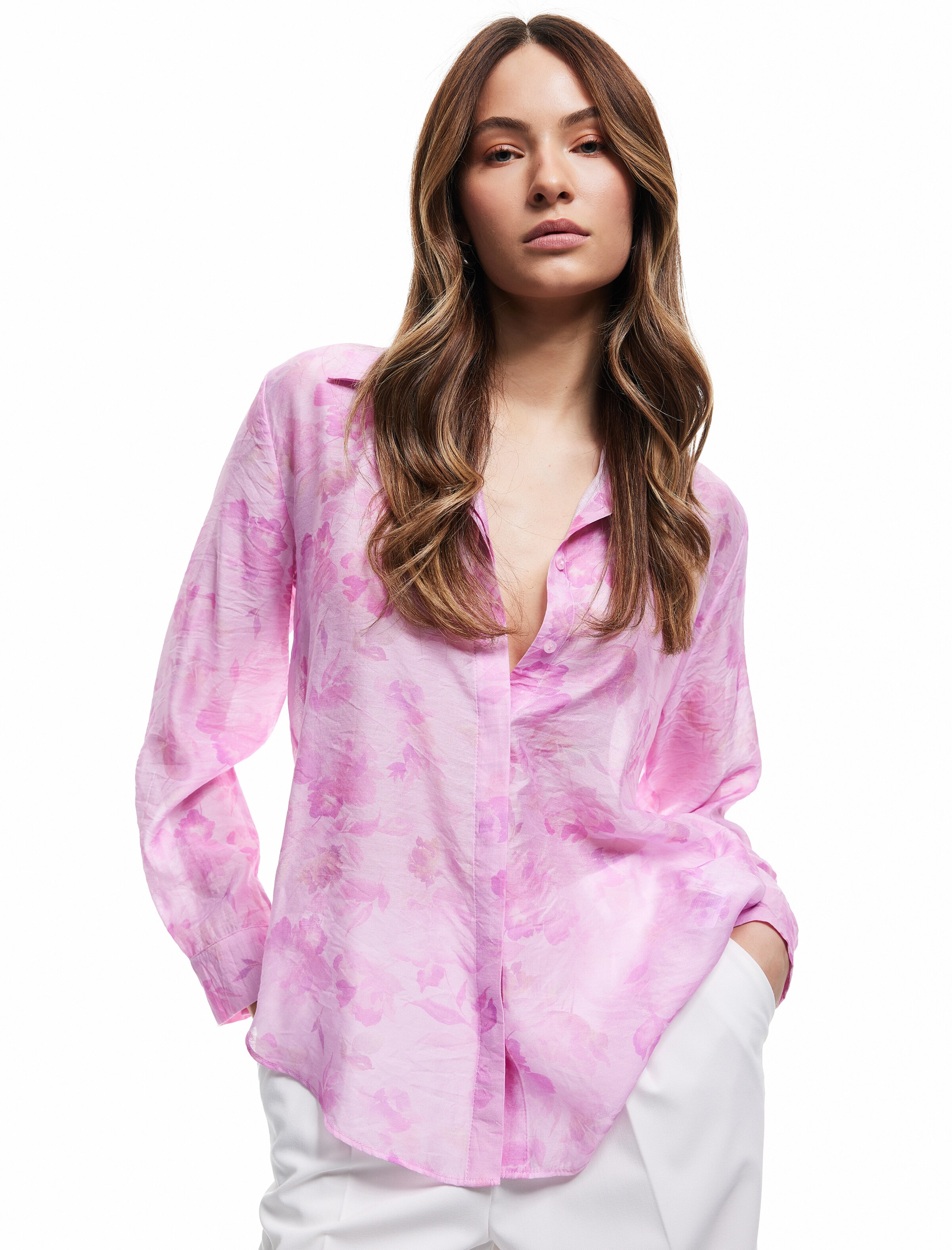 Koton Blouse in Pink: front