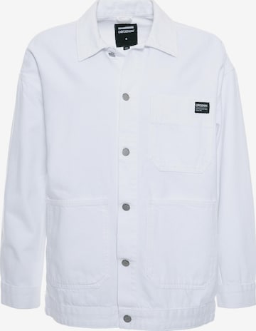 Dr. Denim Übergangsjacke 'Ina Worker Jacket' in Weiß: Vorderseite