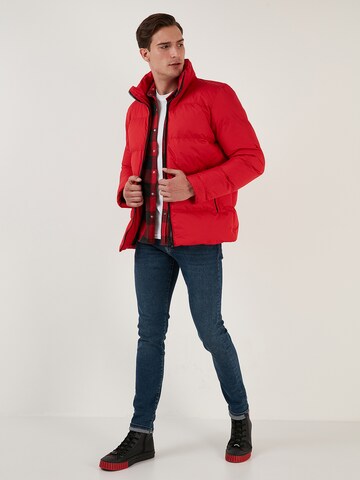 Buratti Winter Jacket in Red