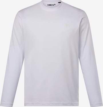 Men Plus Shirt in Weiß: Vorderseite